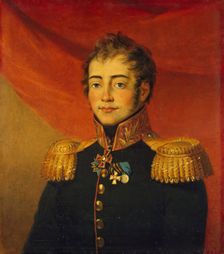Portrait of Dmitry P. Lyapunov (1775-1821), 1822. Creator: Workshop of George Dawe