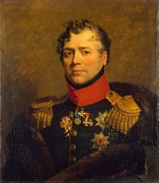Portrait of Dmitry V. Golitsyn (1771-1844), 1822. Creator: George Dawe
