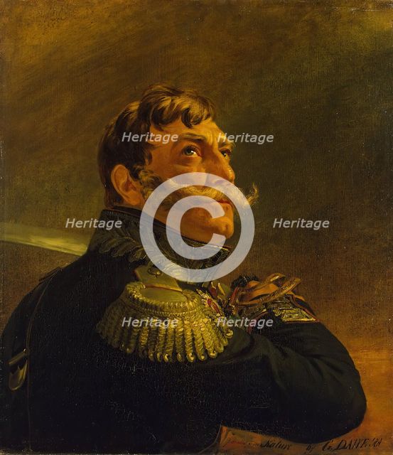 Portrait of Dmitry Ye. Kuteynikov (1766-1844), 1822. Creator: George Dawe.