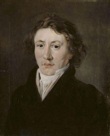 Portrait of Doctor Christian August Egeberg, c1840. Creator: Matthias Stoltenberg