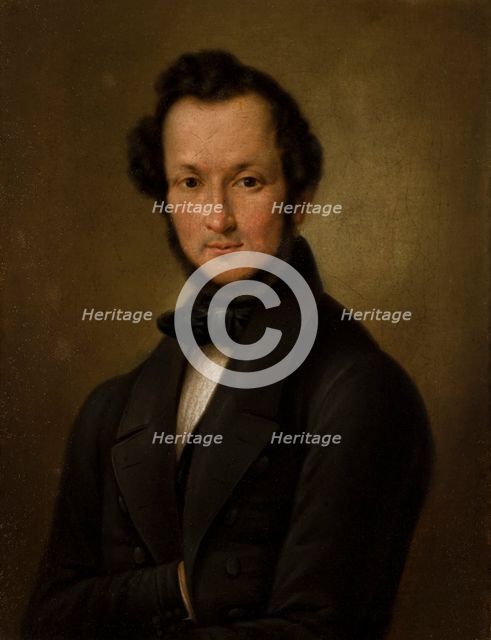 Portrait of Doctor Jakub Kreutzer, c1835. Creator: Unknown.
