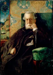Portrait of Doctor von Meyer late 19th or early 20th century. Artist: Max Klinger
