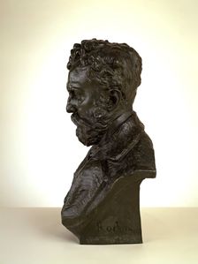 Portrait of Docteur Thiriar, 1872 cast by 1900. Creator: Auguste Rodin