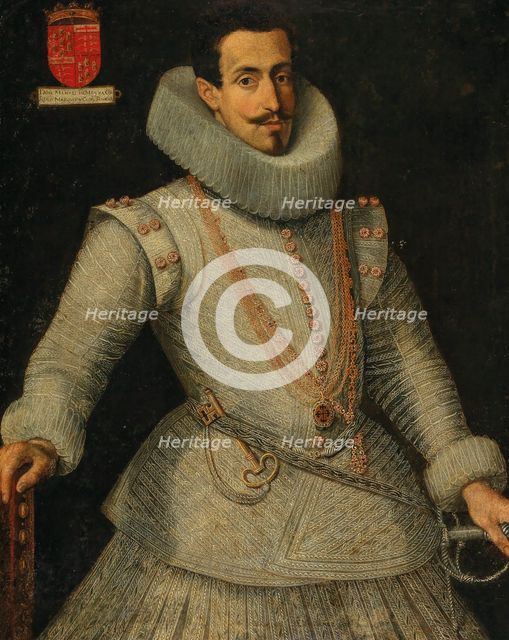 Portrait of Dom Manuel de Moura Corte-Real, 2nd Marquis of Castel Rodrigo (1590-1651). Creator: Anonymous.