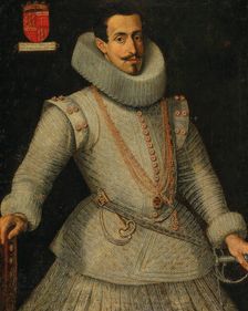 Portrait of Dom Manuel de Moura Corte-Real, 2nd Marquis of Castel Rodrigo (1590-1651). Creator: Anonymous