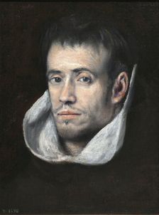 Portrait of Dominican (or Trinitarian) Friar, between c1600 and c1650. Creator: El Greco