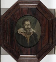 Portrait of Dominicus Baudius, Professor of rhetoric, history and law at...Leiden, 1700-1732. Creator: Arnoud van Halen