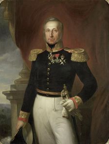 Portrait of Dominique Jacques de Eerens, Governor-General of the Dutch East Indies, 1855-1858. Creator: Unknown