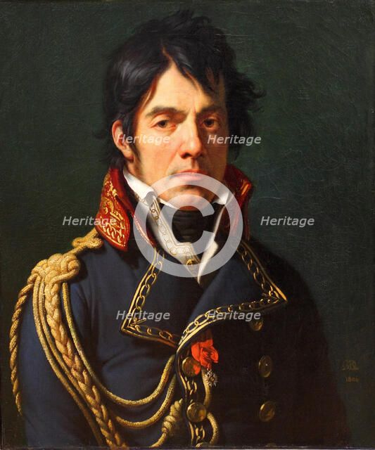 Portrait of Dominique Jean Larrey (1766-1842), 1804. Artist: Girodet de Roucy Trioson, Anne Louis (1767-1824)