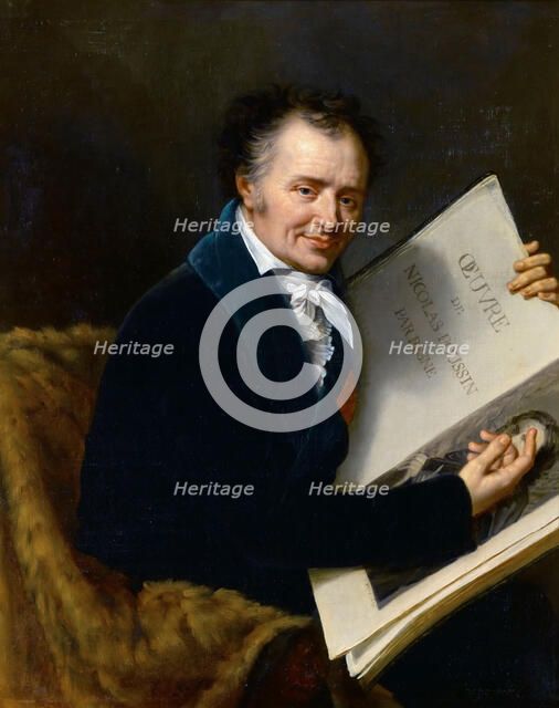 Portrait of Dominique-Vivant Denon (1747-1825). Artist: Lefévre, Robert (1756-1830)