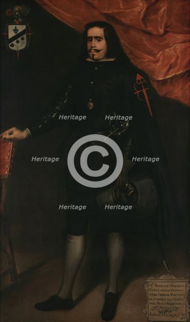 Portrait of don Bernabé de Ochoa y Chinchetru, 1661. Creator: Alfaro y Gámez, Juan de (1643-1680).