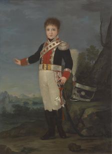 Portrait of Don Sebastien Gabriel de Borbón y Braganza (1811-1857), c1820. Creator: Goya, Francisco, de (1746-1828)