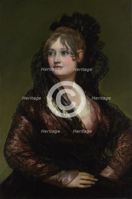 Portrait of Doña Isabel de Porcel, before 1805. Artist: Goya, Francisco, de (1746-1828)