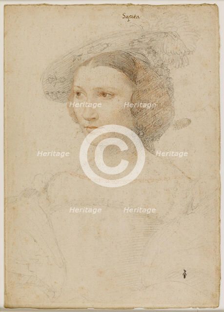 Portrait of Doña Leonor Zapata, 1531. Creator: Clouet, Jean (c. 1485-1541).