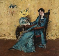 Portrait of Dora Wheeler, 1882-83. Creator: William Merritt Chase (American, 1849-1916)