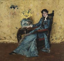Portrait of Dora Wheeler, 1882-83. Creator: William Merritt Chase (American, 1849-1916)