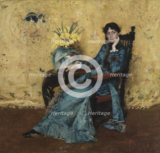 Portrait of Dora Wheeler, 1882-83. Creator: William Merritt Chase (American, 1849-1916).