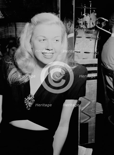Portrait of Doris Day, Aquarium, New York, N.Y., ca. July 1946. Creator: William Paul Gottlieb.