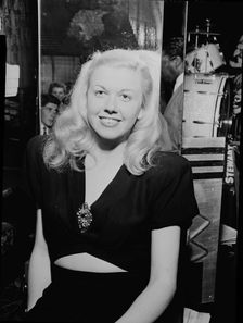 Portrait of Doris Day, Aquarium, New York, N.Y., ca. July 1946. Creator: William Paul Gottlieb