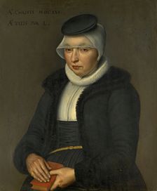 Portrait of Dorothea Wasserhuhn, Wife of Peter Ryff, 1625. Creator: Bartholomäus Sarburgh