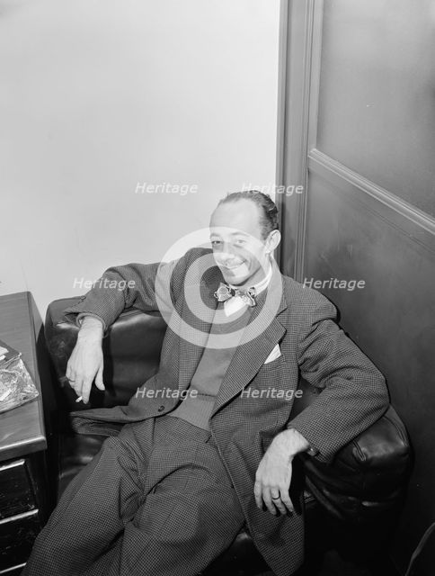 Portrait of Dave Lambert, New York, N.Y., 1946. Creator: William Paul Gottlieb.