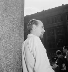 Portrait of Dave Lambert, New York, N.Y., ca. July 1947. Creator: William Paul Gottlieb