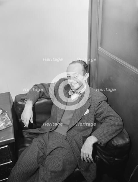 Portrait of Dave Lambert, New York, N.Y., 1946. Creator: William Paul Gottlieb.