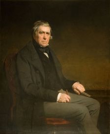 Portrait of David Cox (1783-1859). Creator: John Watson-Gordon