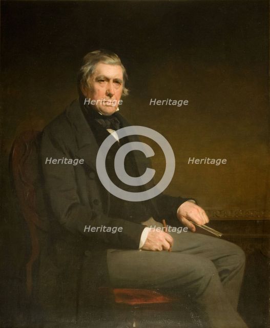 Portrait of David Cox (1783-1859). Creator: John Watson-Gordon.