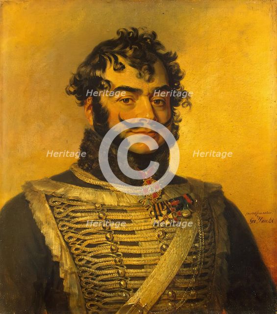 Portrait of David A. Delyanov (1763-1837), 1822. Creator: George Dawe.