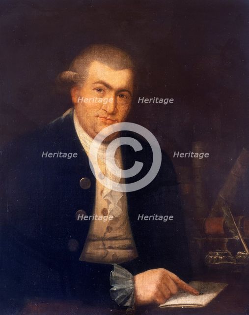 'Portrait of David Garrick', c1770. Creator: Unknown.