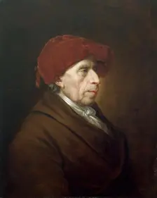 Portrait of David Friedländer (1750-1834), c.1815. Creator: Weitsch, Friedrich Georg (1758-1828)
