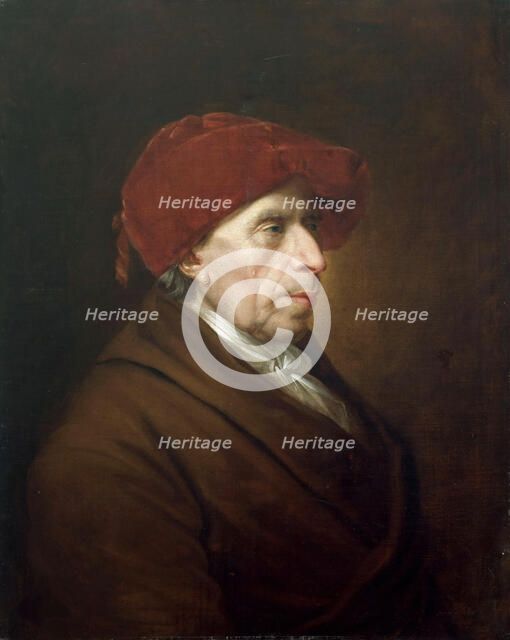 Portrait of David Friedländer (1750-1834), c.1815. Creator: Weitsch, Friedrich Georg (1758-1828).