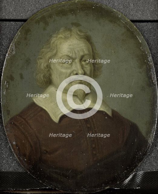 Portrait of David or Daniel Lingelbach I, Founder of the  Nieuwe Doolhof (New Labyringh), Amsterdam, Creator: Arnoud van Halen.
