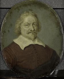 Portrait of David or Daniel Lingelbach I, Founder of the Nieuwe Doolhof (New Labyringh), Amsterdam, Creator: Arnoud van Halen