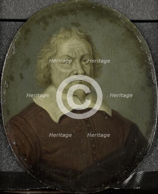 Portrait of David or Daniel Lingelbach I, Founder of the  Nieuwe Doolhof (New Labyringh), Amsterdam, Creator: Arnoud van Halen.