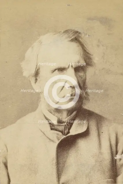 Portrait of David Livingstone, about 1860-1873. Creator: Unknown.