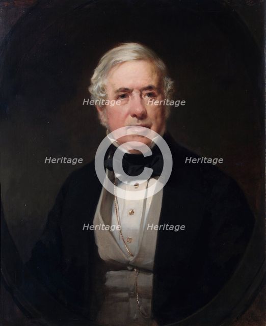 Portrait of David Roberts, R.A., 1864. Creator: Daniel Macnee.