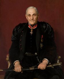 Portrait of Dawid Abrahamowicz, 1914. Creator: Kazimierz Pochwalski