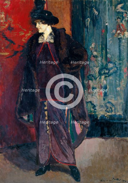 Portrait of Daisy Fellowes, 1912. Creator: Blanche, Jacques-Émile (1861-1942).