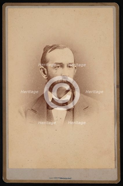 Portrait of Daniel Coit Gilman (1831-1908), Circa 1875. Creator: George Daniels Morse.