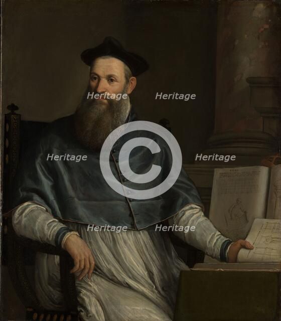Portrait of Daniele Barbaro, 1556-1562. Creator: Paolo Veronese.