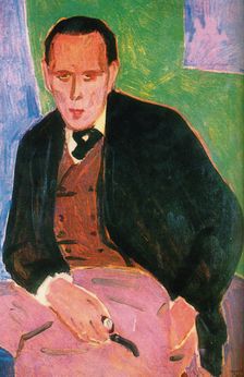 Portrait of Daniil Kharms (1905-1942), 1941