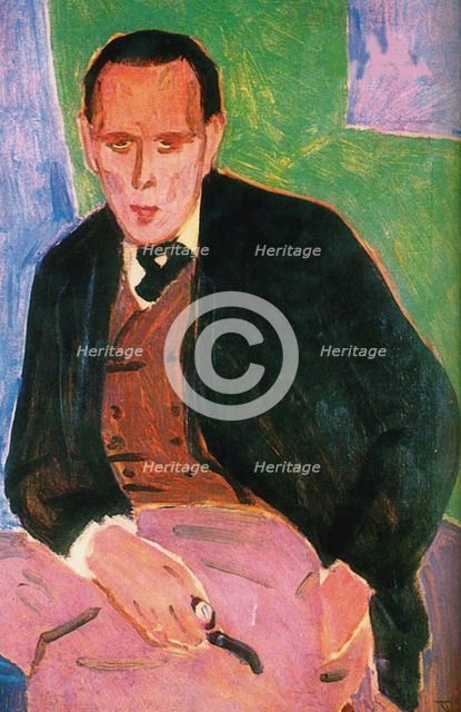 Portrait of Daniil Kharms (1905-1942), 1941.
