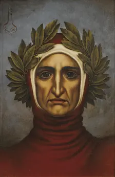 Portrait of Dante Alighieri (1265-1321), 1936. Creator: Nikolay Kalmakov
