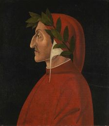 Portrait of Dante Alighieri (1265-1321), c. 1500. Creator: Anonymous