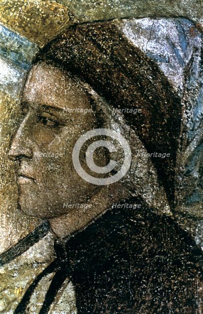 'Portrait of Dante Alighieri', c1287-1337. Artist: Giotto 