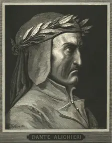 Portrait of Dante Alighieri, (c1890). Creator: Gustave Doré