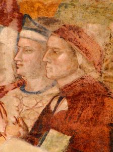 Portrait of Dante Alighieri (From: Fresco of Paradise), 14th century