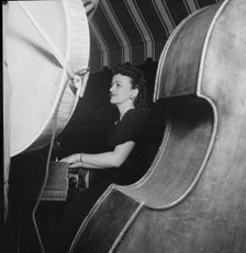 Portrait of Dardanelle and Joe Sinacore, Hickory House, New York, N.Y., ca. July 1947. Creator: William Paul Gottlieb